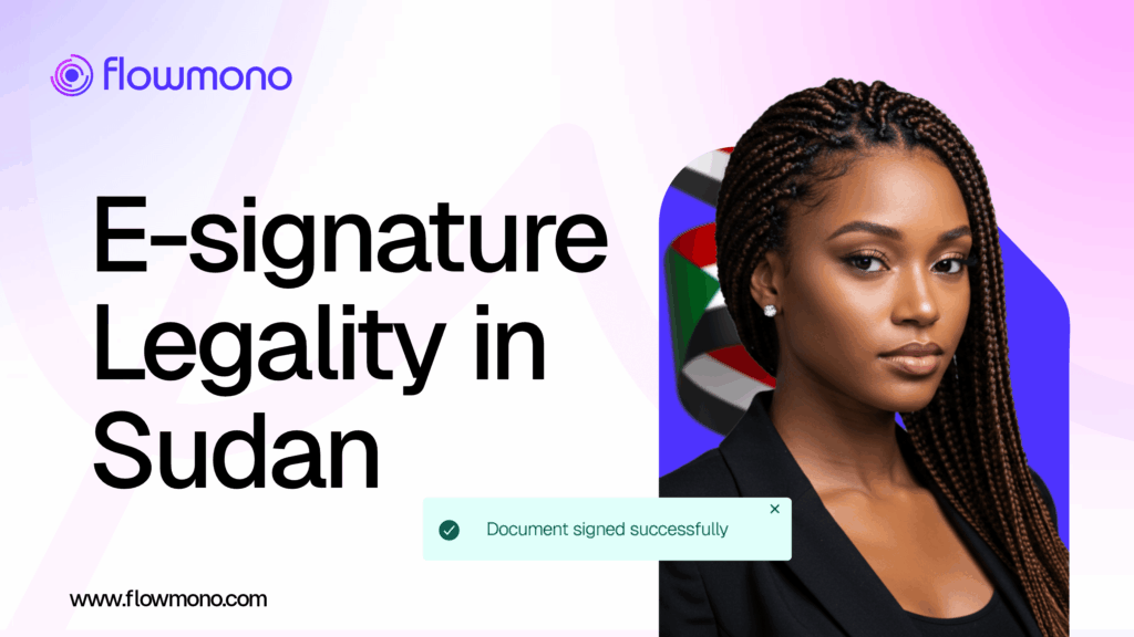 E-signature Legality in Sudan